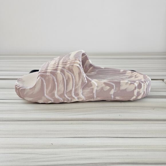 Adidas Originals Adilette 22 Men's Slide Sandals Sand Strata Size 6 - Picture 3 of 9